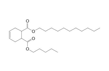 cis-Cyclohex-4-en-1,2-dicarboxylic acid, pentyl undecyl ester