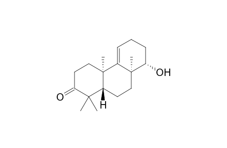 (-)-(4aR,8S,8aS,10aS)-8-Hydroxy-1,1,4a,8a-tetramethyl-3,4,4a,6,7,8,8a,9,10,10a-decahydrophenanthren-2(1H)-one