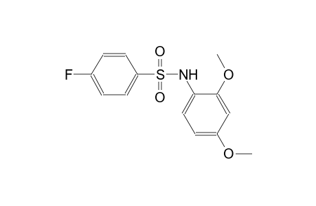 N-(2,4-dimethoxyphenyl)-4-fluorobenzenesulfonamide