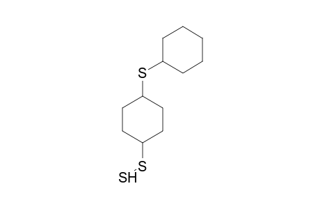 1-(cyclohexylthio)-4-(disulfanyl)cyclohexane