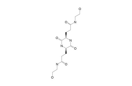 BIS-(2-HYDROXYETHYL)-2,5-DIKETOPIPERAZINE-3,6-DIPROPANAMIDE
