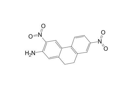 2-Phenanthrylamine, 9,10-dihydro-3,7-dinitro-