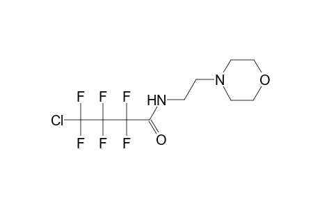 4-chloro-2,2,3,3,4,4-hexafluoro-N-[2-(4-morpholinyl)ethyl]butanamide