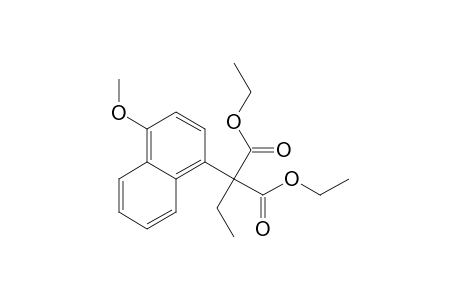 Diethyl .alpha.-[1-(4-methoxynaphthyl)]-.alpha.-ethylmalonate