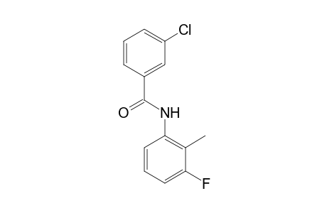 3-Chloro-N-(3-fluoro-2-methylphenyl)benzamide