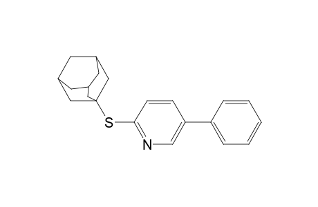 2-(1-adamantylsulfanyl)-5-phenyl-pyridine