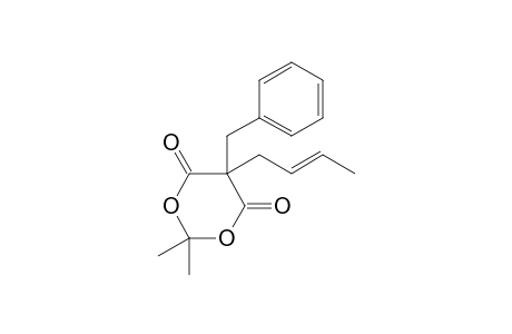 5-Benzyl-5-(but-2-enyl)-2,2-dimethyl-1,3-dioxane-4,6-dione