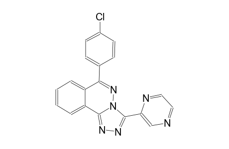 [1,2,4]triazolo[3,4-a]phthalazine, 6-(4-chlorophenyl)-3-pyrazinyl-