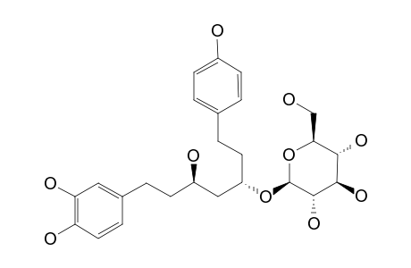 (3R,5R)-3,5-DIHYDROXY-1-(3,4-DIHYDROXYPHENYL)-7-(4-HYDROXYPHENYL)-HEPTANE-5-O-BETA-D-GLUCOPYRANOSIDE