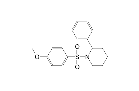 methyl 4-[(2-phenyl-1-piperidinyl)sulfonyl]phenyl ether