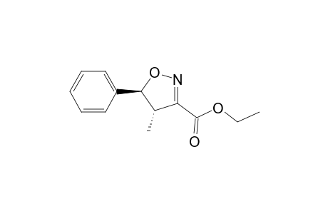 trans-3-carbethoxy-4-methyl-5-phenyl-2-isoxazoline