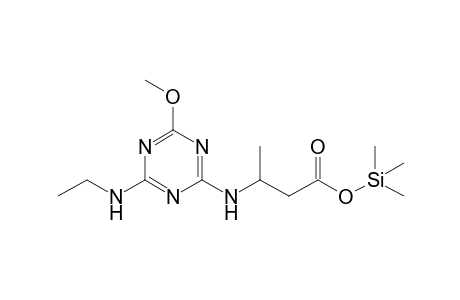 Metabolite of 2-Methoxy-4-(ethylamino)-6-sec-butylamino-s-triazine -TMS derivative