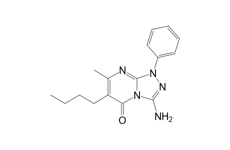 3-Amino-6-butyl-7-methyl-1-phenyl-[1,2,4]triazolo[4,3-a]-pyrimidin-5(1H)-one