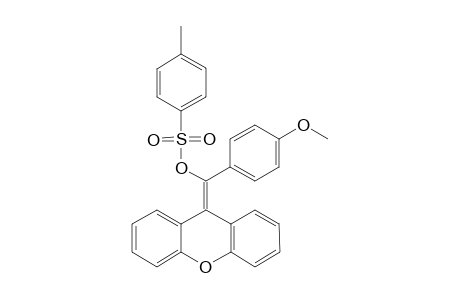 .alpha.-(Tosyloxy)-9-(p-methoxybenzylidene)xanthene