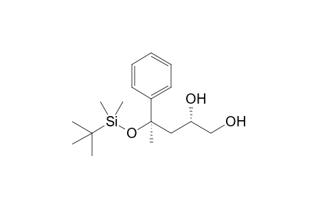 (2S,4R)-4-(tert-Butyldimethylsilyloxy)-4-phenylpentane-1,2-diol