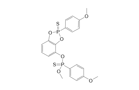 (4-Methoxy-phenyl)-phosphonothioic acid [2-(4-methoxy-phenyl)-2-thioxo-2lambda(5)-benzo[1,3,2]dioxaphosphol-4-yl] ester methyl ester