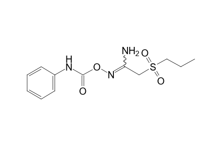 O-(phenylcarbamoyl)-2-(propylsulfonyl)acetamidoxime