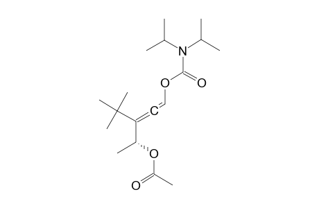(AS,R)-ACETIC-ACID-2-TERT.-BUTYL-4-(N,N-DIISOPROPYLCARBAMOYLOXY)-1-METHYL-BUTA-2,3-DIENYLESTER