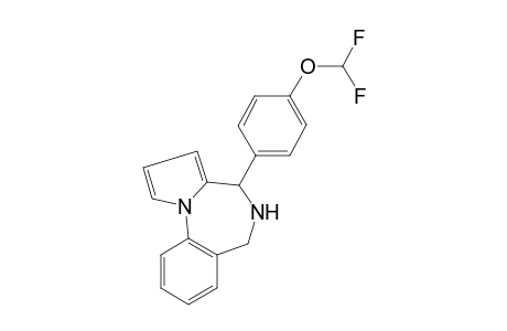 4-[4-(difluoromethoxy)phenyl]-5,6-dihydro-4H-pyrrolo[1,2-a][1,4]benzodiazepine