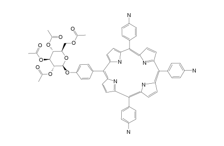 5-[4-(2',3',4',6'-TETRA-O-ACETYL-BETA-D-GLUCOPYRANOSYLOXY)-PHENYL]-10,15,20-TRIS-(4-AMINOPHENYL)-PORPHYRIN