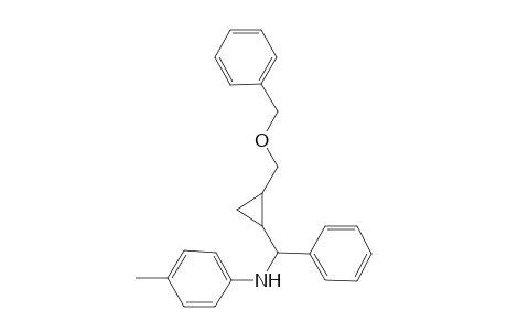 (anti)-1-[(Benzyloxy)methyl]-2-{.alpha.-[N-(p-tolyl)amino]benzyl]-cyclopropane