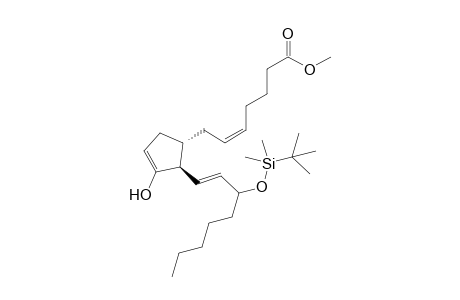 (5Z)-7-{(1S*,5S*)-5-[1(E)-3-(tert-Butyldimethylsilanyloxy)oct-1-enyl]-4-hydroxycyclopent-3-enyl}hept-5-enoic acid methyl ester
