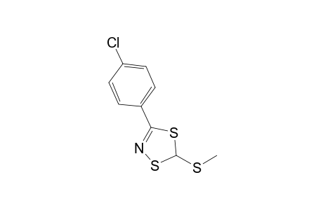 3-(4-Chlorophenyl)-5-(methylthio)-1,4,2-dithiazole