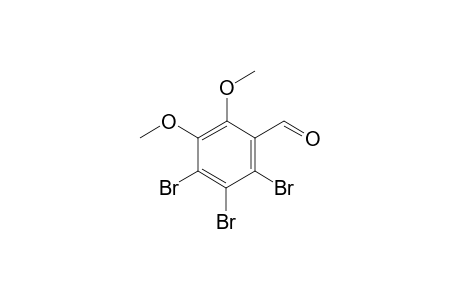 2,3,4-tribromo-5,6-dimethoxybenzaldehyde