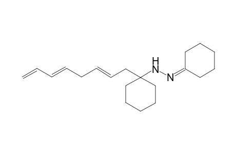 1-(2',5',7'-octatrienylcyclohexane)-hydrazonocyclohexane