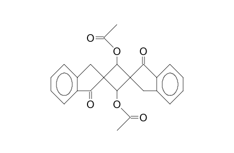 1,3(1',1''-Dioxo-dispiro(indan-2',2-cyclobutane-4,2''-indan)-diyl diacetate