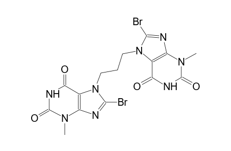 1,3-bis(2-bromo-4-methyl-5,7-dioxo-1H-4,5,6,7-tetrahydroimidazo[4,5-d]pyrimidin-1-yl)propane