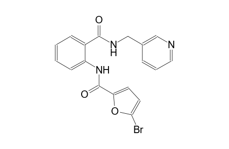 2-furancarboxamide, 5-bromo-N-[2-[[(3-pyridinylmethyl)amino]carbonyl]phenyl]-