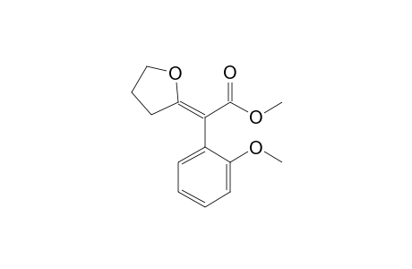 Methyl (Dihydrofuran-2(3H)-ylidene)-(2-methoxyphenyl)acetate