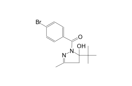 1H-pyrazol-5-ol, 1-(4-bromobenzoyl)-5-(1,1-dimethylethyl)-4,5-dihydro-3-methyl-