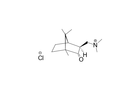 (1R,3S,4R)-(+)-3-exo-((Dimethylamino)-methyl)-D-camphor, hydrochloride