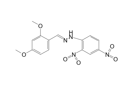 2,4-DIMETHOXYBENZALDEHYDE, (2,4-DINITROPHENYL)HYDRAZONE