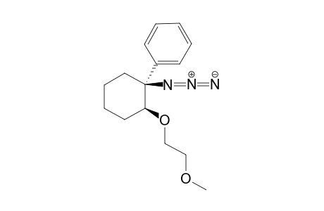 (1S,2S)-2-(2-Methoxyethoxy)-1-phenylcyclohexyl azide