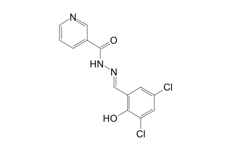 NICOTINIC ACID, (3,5-DICHLOROSALICYLIDENE)HYDRAZIDE