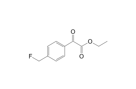 2-[4-(fluoromethyl)phenyl]-2-keto-acetic acid ethyl ester