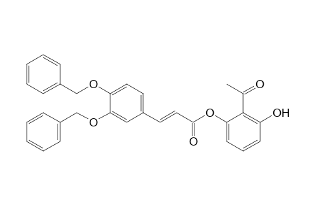 2'-(3,4-Dibenzyloxycinnamoyloxy)-6'-hydroxyacetophenone