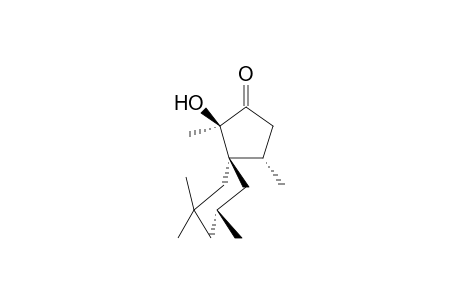 (1R,4S,5S,9R)-1,4,7,7,9-pentamethyl-1-hydroxy-spiro[4,5]decan-2-one