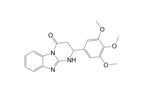 2-(3,4,5-Trimethoxyphenyl)-2,3-dihydropyrimido[1,2-a]benzimidazole-2-one