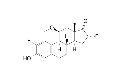 (8S,9S,11S,13S,14S,16R)-2,16-bis(fluoranyl)-11-methoxy-13-methyl-3-oxidanyl-7,8,9,11,12,14,15,16-octahydro-6H-cyclopenta[a]phenanthren-17-one