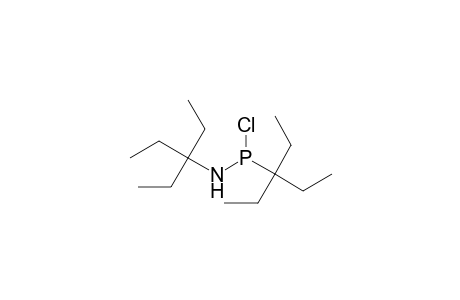 N-[chloranyl(3-ethylpentan-3-yl)phosphanyl]-3-ethyl-pentan-3-amine
