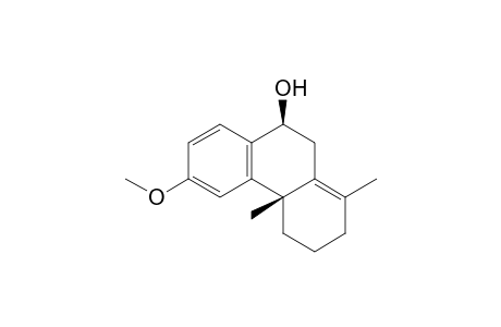 9-Phenanthrenol, 2,3,4,4a,9,10-hexahydro-6-methoxy-1,4a-dimethyl-, (4aS-cis)-