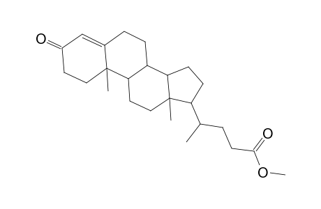 Chol-4-en-24-oic acid, 3-oxo-, methyl ester
