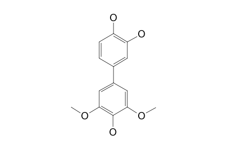 NIGROLINEABIPHENYL_A;3,5-DIMETHOXY-(1,1'-BIPHENYL)-3',4,4'-TRIOL
