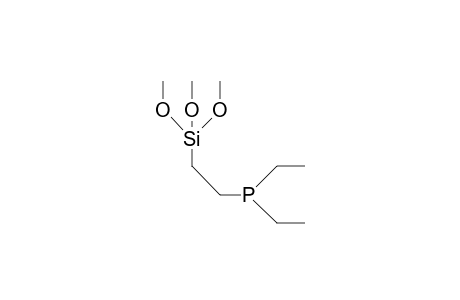 Diethyl-(2-trimethoxysilyl-ethyl)-phosphine