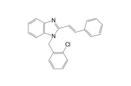1-(2-Chlorobenzyl)-2-[(E)-2-phenylethenyl]-1H-benzimidazole