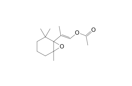 (1E)-2-(2,2,6-Trimethyl-7-oxabicyclo[4.1.0]hept-1-yl)-1-propenyl acetate